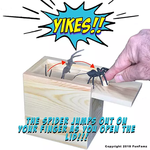 Spider Prank Box